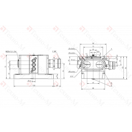 Блочный выключатель Balluff BNS 819-D03-R12-62-10-FE-S90R