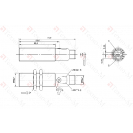 Оптический датчик Balluff BOS 18M-NA-RH22-S4