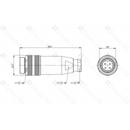 Разъем Balluff BCC A334-0000-20-000-51X4A5-000