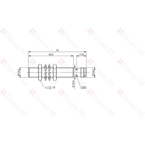 Индуктивный датчик Balluff BES 516-118-S4-C