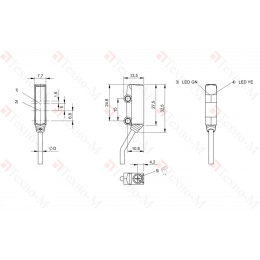 Оптический датчик Balluff BOS R020K-PS-RH12-02
