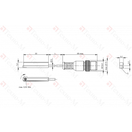 Магнитный датчик для цилиндра Balluff BMF 315M-PS-W-2-S4-00,3