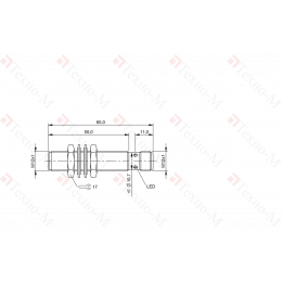 Индуктивный датчик Balluff BES M12MI-NSH80B-S04G