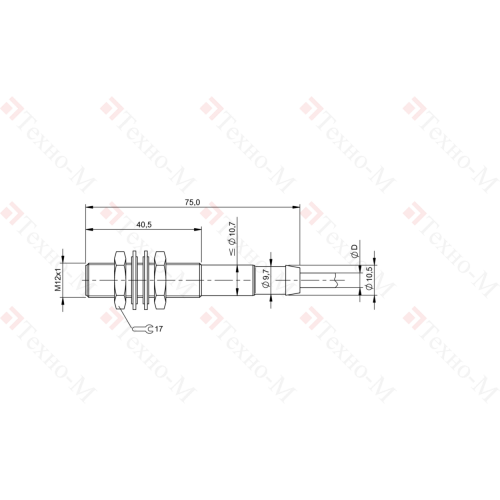 Индуктивный датчик Balluff BES 516-325-SA19-05