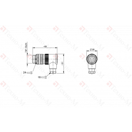 Разъем Balluff BCC A345-0000-20-000-51X5A5-000