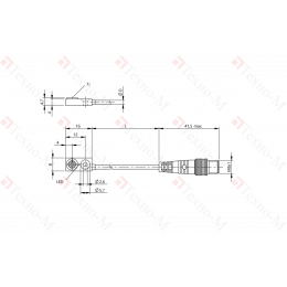 Индуктивный датчик Balluff BES R04KC-POC25F-EP00,3-GS49