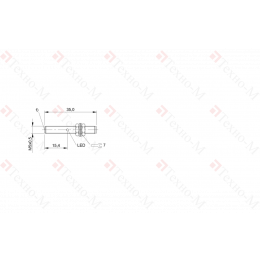 Индуктивный датчик Balluff BES M05ED-PSC15B-S26G