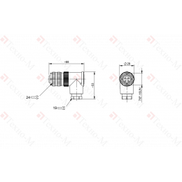Разъем Balluff BCC A344-0000-10-000-61X4A5-000