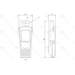 RFID портативный прибор чтения-записи Balluff BIS U-870-1-008-X-001-1
