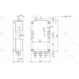 Блок обработки RFID Balluff BIS M-6003-025-050-03-ST12