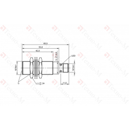 Индуктивный датчик Balluff BES M18EG1-PSC10Z-S04G-S11