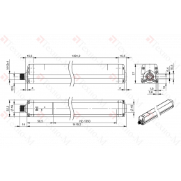 Многолучевой барьер безопасности Balluff BLG 4A-135-600-014-O01-SX