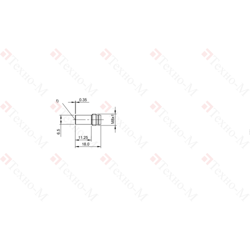 Индуктивный датчик Balluff BES G06EA-PSD15B-S49G