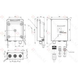 RFID головка чтения/записи Balluff BIS M-4008-048-002-ST4