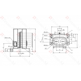 Блочный выключатель Balluff BNS 813-D08-R12-100-22-08-FC