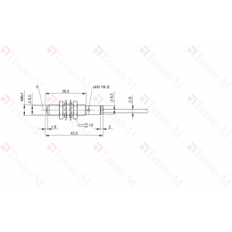 Оптический датчик Balluff BOS 08E-PS-KF20-02