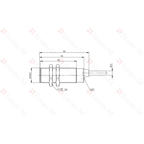 Индуктивный датчик Balluff BES M18MF2-PSC50B-BV02-EXD