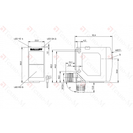 Оптический датчик Balluff BOS 23K-PA-RE10-SA1-S4S