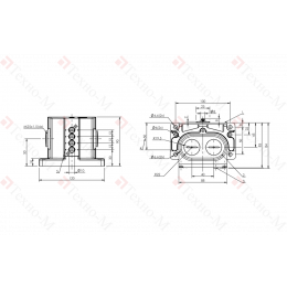 Блочный выключатель Balluff BNS 813-D04-R12-100-22-04-FC