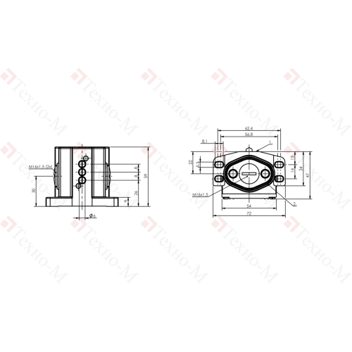 Блочный выключатель Balluff BNS 819-B03-D08-46-12