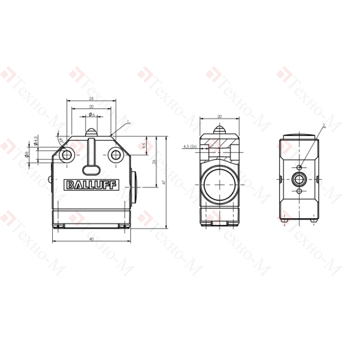 Одиночный выключатель Balluff BNS 813-99-K-49