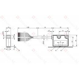 Магнитный энкодер Balluff BML-S2C0-Q61L-M600-N0-KF05
