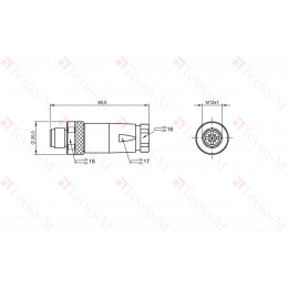 Разъем Balluff BCC S435-0000-2A-000-41X575-000