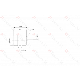 Индуктивный датчик Balluff BES M30MF-USC15B-BV03