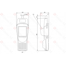 RFID портативный прибор чтения-записи Balluff BIS C-873-1-008-X-001