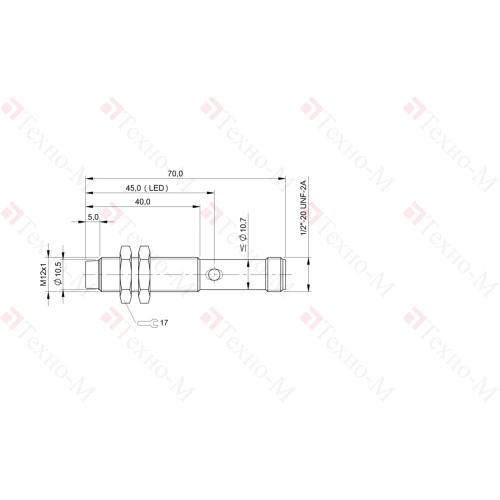 Индуктивный датчик Balluff BES 515-209-S21-E