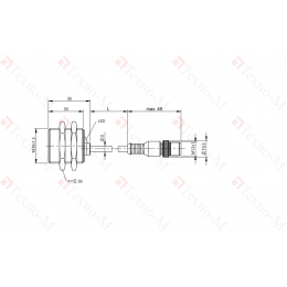Индуктивный датчик Balluff BES M30MD-PSC15B-BP00,3-GS04-003
