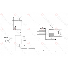 Оптоволоконный кабель Balluff BFO 18A-LCC-UZG-20-2