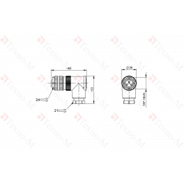 Разъем Balluff BCC A343-0000-10-000-71X3A5-000