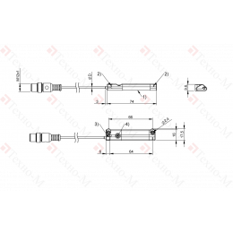 Датчик линейных перемещений Balluff BMP 01-EL1PP21A-0064-00-P00,5-S4