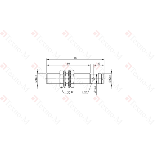 Индуктивный датчик Balluff BES M12EI-PSC40A-S04G-S