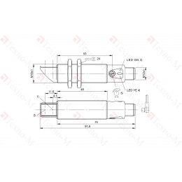 Оптический датчик Balluff BOS 18MR-PA-RD20-S4
