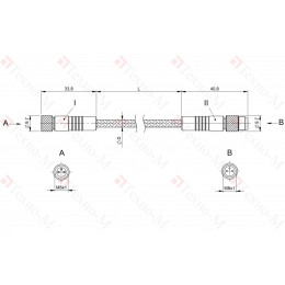 Соединительный кабель Balluff BCC W313-W313-30-300-MW8334-050