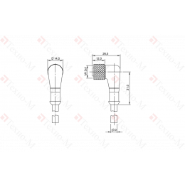 Разъем с кабелем Balluff BKS-S 20-13-PU-05