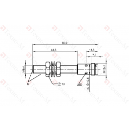 Индуктивный датчик Balluff BES M08EH1-NSC20B-S04G-S03