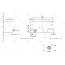 RFID головка чтения/записи Balluff BIS L-303-S115