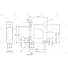 Оптический датчик расстояния Balluff BOD 26K-LB06-S92-C