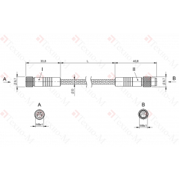 Соединительный кабель Balluff BCC W314-W314-30-304-MW8434-006
