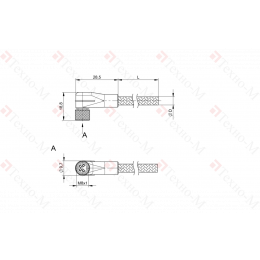 Разъем с кабелем Balluff BCC W324-0000-10-003-MW8434-010