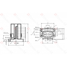 Блочный выключатель Balluff BNS 813-D08-D12-100-10-02-FD