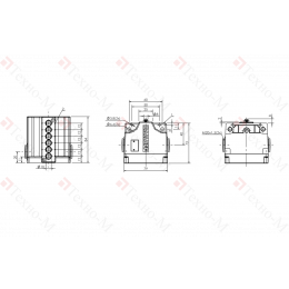 Блочный выключатель Balluff BNS 813-B06-R12-61-A-22-06