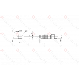 Индуктивный датчик Balluff BES M08EA-PSC20B-EP00,3-GS49