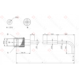 Оптоволоконный кабель Balluff BFO 18V-XAD-SMG-30-1