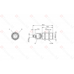 Ультразвуковой датчик Balluff BUS M30E1-PWX-20/130-S92K