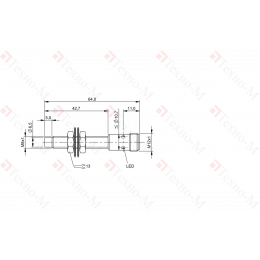 Индуктивный датчик Balluff BES M08EG1-PSC40F-S04G