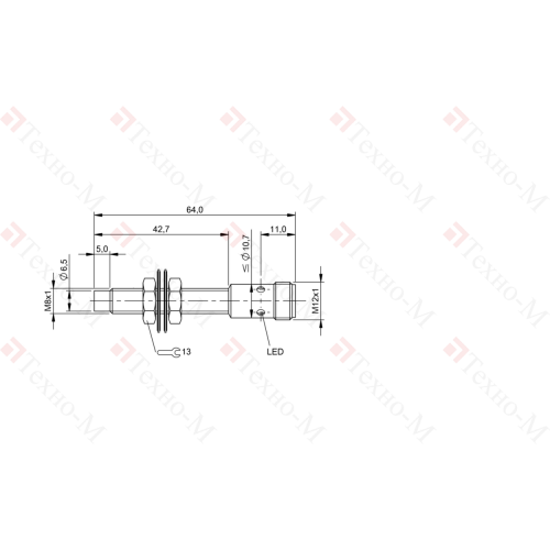 Индуктивный датчик Balluff BES M08EG1-PSC40F-S04G